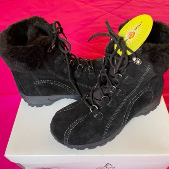 Warm Fur Short Boots Size 9 - Picture 2 of 10